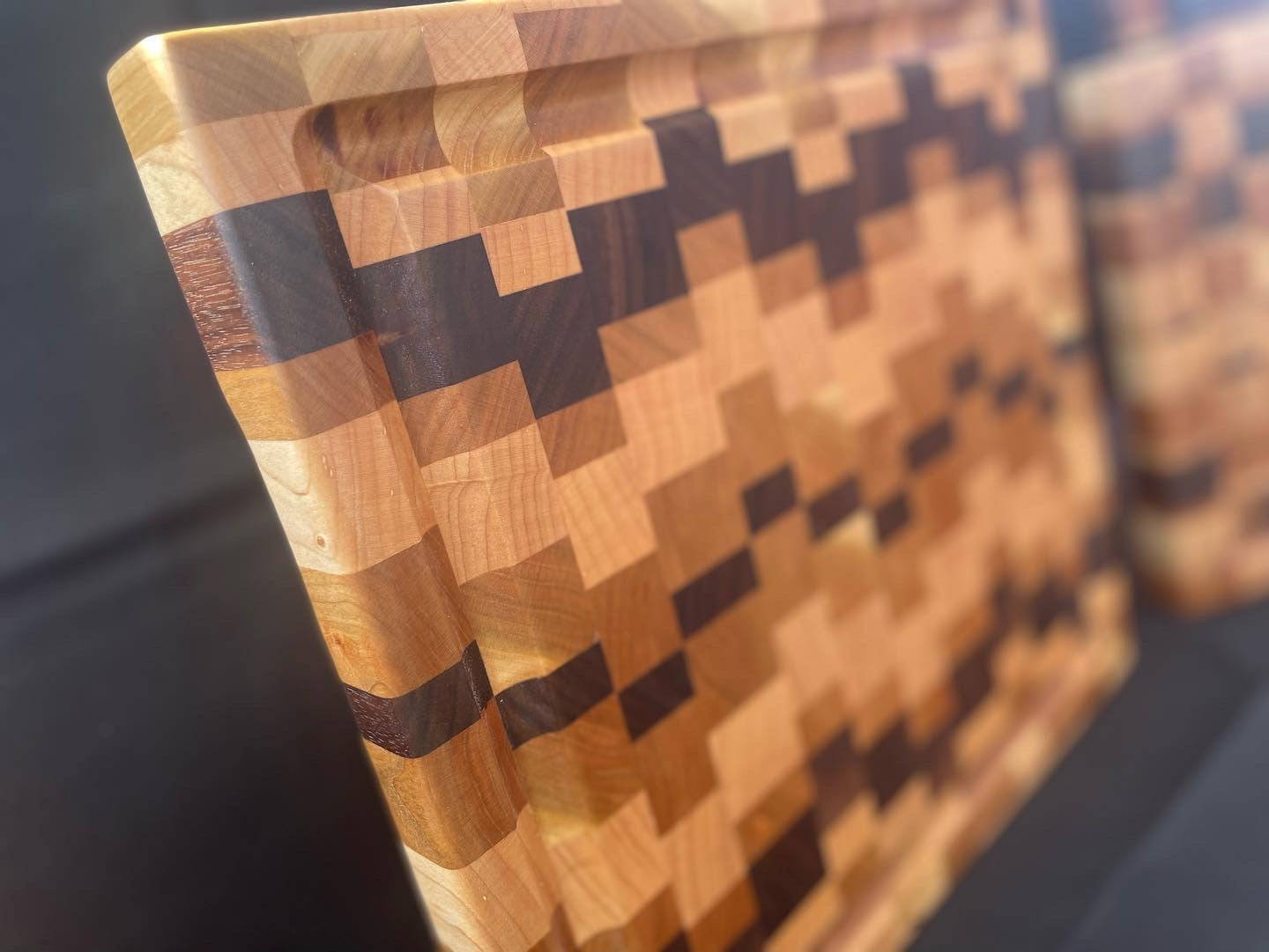 8-Bit End Grain Cutting Board