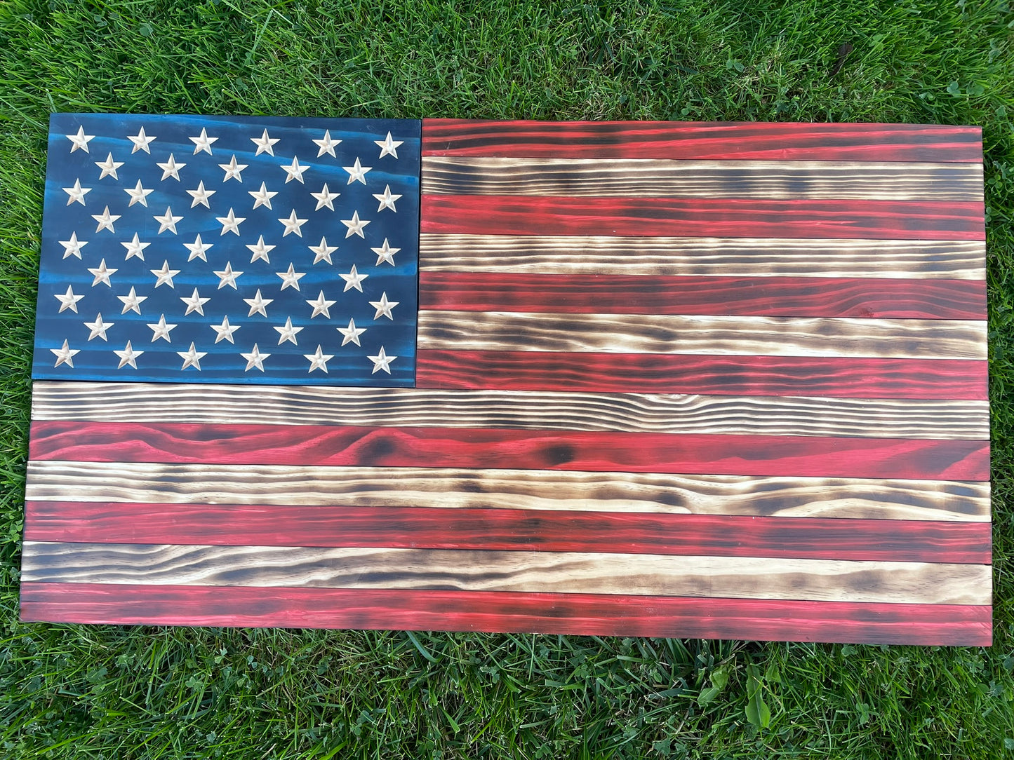 Custom Wooden Flag