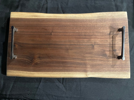 Live Edge Walnut Serving Tray